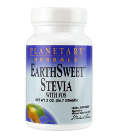 EarthSweet Stevia FOS, Planetary Herbals (56.7g)