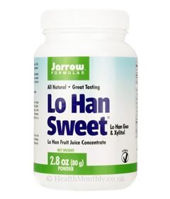 Lo Han Sweet, Jarrow Formulas (80g)